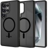 Θήκη Σιλικόνης Tech-Protect Magmat Back Cover Magsafe για Samsung Galaxy S25 Ultra - Μαύρο