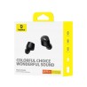 Baseus Bowie E18 In-ear Bluetooth Handsfree Ακουστικά με Αντοχή στον Ιδρώτα - Μαύρο