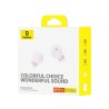 Baseus Bowie E18 In-ear Bluetooth Handsfree Ακουστικά με Αντοχή στον Ιδρώτα - Μωβ