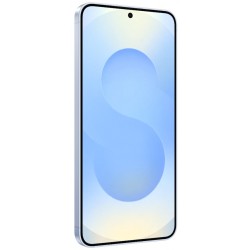 Μπροστινή όψη του Samsung Galaxy S25 5G με ενεργή οθόνη