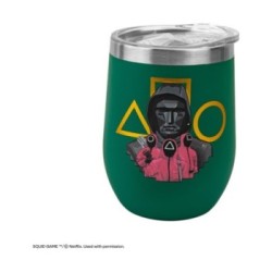 Cinereplicas TV Series: Squid Game - Squid Game Guards Stainless Travel Mug (CR4341) ποτήρι θερμός