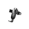 XO C37 Car Phone Holder Βάση στήριξης Smartphone αεραγωγών αυτοκινήτου Μαύρη
