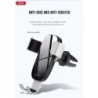 XO C37 Car Phone Holder Βάση στήριξης Smartphone αεραγωγών αυτοκινήτου Μαύρη