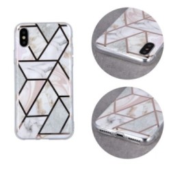 Geometric Marmur Case for Xiaomi Redmi 9T pink