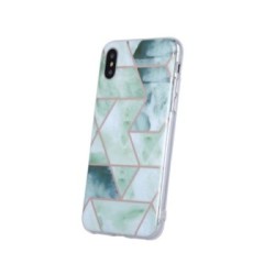 Geometric Marmur Case for Samsung Galaxy A41 green