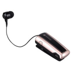 iXchange UA24 In-ear Bluetooth Handsfree Ακουστικό Πέτου - Χρυσό