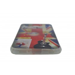 Θήκη TPU σιλικόνης με σχέδιο 'Guitar' για Samsung Galaxy S6