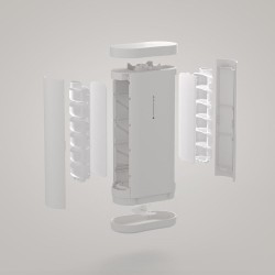 Allocacoc Icebreaker Urban - Smart παγομηχανή σε χρώμα Umber Grey (DH0223DG/ICBRUG)