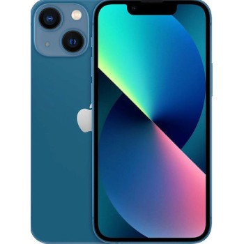 Μεταχειρισμένο Apple iPhone 13 Mini 128GB - Μπλε μπροστινή και πίσω όψη