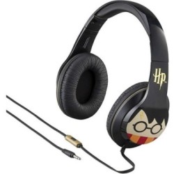 eKids Harry Potter Ενσύρματα Ακουστικά με ασφαλή μέγιστη ένταση ήχου για παιδιά και εφήβους RI-M40HP Μαύρο
