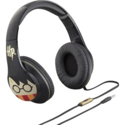 eKids Harry Potter Ενσύρματα Ακουστικά με ασφαλή μέγιστη ένταση ήχου για παιδιά και εφήβους RI-M40HP Μαύρο