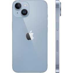Μεταχειρισμένο Apple iPhone 14 128GB - Blue πίσω και πλαϊνή όψη