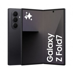 Samsung Galaxy Z Fold7 5G μαύρο, κλειστό, με τριπλή κάμερα και μινιμαλιστικό design στην πλάτη