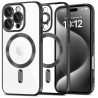 Tech-Protect Magflex Θήκη Tempered Glass για Apple iPhone 16 Pro - Shiny Black