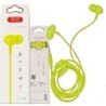 XO - S6 Candy Series - Ενσύρματα Ακουστικά In-Ear με Βύσμα 3.5mm - Πράσινο
