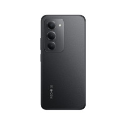 Πίσω όψη του Xiaomi Redmi 15 NFC 5G Midnight Black με τριπλή κάμερα και μίνιμαλ design