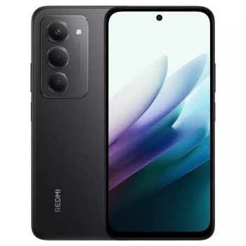 Xiaomi Redmi 15 4G NFC Dual SIM (6/128GB) Midnight Black – εμπρός και πίσω όψη μαζί.