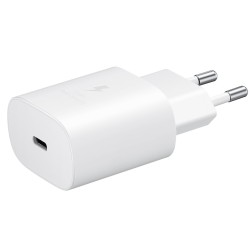 Φορτιστής Samsung Fast Charger 25W Type-C σε λευκό χρώμα