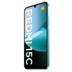 Xiaomi Redmi 15C NFC Mint Green – πλευρική όψη με λεπτό design.