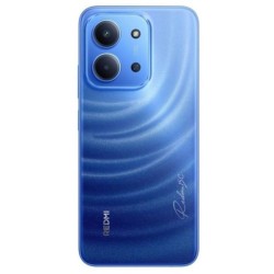 Xiaomi Redmi 15C πίσω όψη σε μπλε χρώμα με διπλή κάμερα.