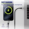 Καλώδιο Allity AUC-01 USB-c - USB-c 1,0 m 100W μαύρο