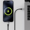Καλώδιο Allity AUC-01 USB-c - USB-c 1,0 m 100W μαύρο