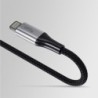 Καλώδιο Allity AUC-01 USB-c - lightning 1,0 m 27W μαύρο