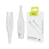 Καλώδιο Allity AUC-02 USB-c - lightning 2,0 m 27W λευκό