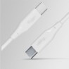 Καλώδιο Allity AUC-02 USB-c - USB-c 1,0 m 60W λευκό