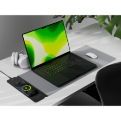 Βάση laptop Allity με αποσπώμενο ασύρματο φορτιστή 3 σε 1 15W ALP-100