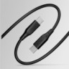 Καλώδιο Allity AUC-02 USB-c - USB-c 1,0 m 100W μαύρο