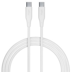 Καλώδιο Allity AUC-02 USB-c - USB-c 2,0 m 100W λευκό