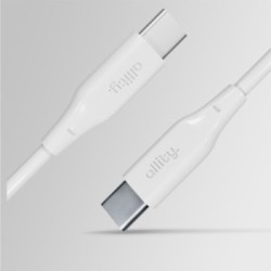 Καλώδιο Allity AUC-02 USB-c - USB-c 2,0 m 100W λευκό