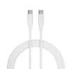 Καλώδιο Allity AUC-02 USB-c - USB-c 1,0 m 100W λευκό