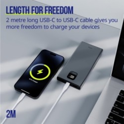 Καλώδιο Allity AUC-02 USB-c - USB-c 2,0 m 60W λευκό
