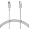 Καλώδιο Allity AUC-03 USB-c - lightning 2,0 m 27W λευκό