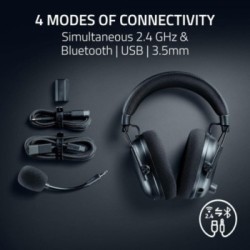 Razer BLACKSHARK V3 PRO Black - ANC Wireless Gaming Headset - 70h - 2.4GHz/BT/USB - PC/PS5/Switch
