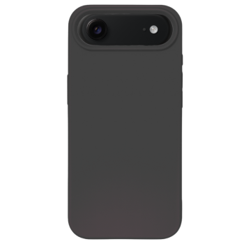 Θήκη Silky And Soft για Apple iPhone 17 Air - Μαύρο πίσω όψη
