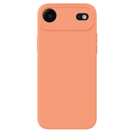 Θήκη σιλικόνης TPU Ultra Slim 0.3mm Soft Mat για Apple iPhone 17 Air - Σομόν πίσω όψη