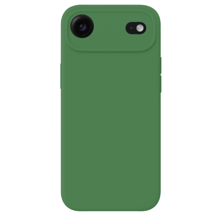 Θήκη σιλικόνης TPU Ultra Slim 0.3mm Soft Mat για Apple iPhone 17 Air - Σκούρο Πράσινο πίσω όψη