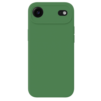 Θήκη σιλικόνης TPU Ultra Slim 0.3mm Soft Mat για Apple iPhone 17 Air - Σκούρο Πράσινο πίσω όψη