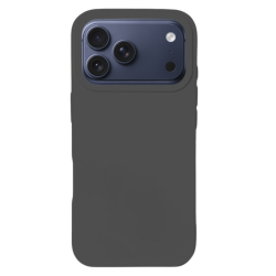 Θήκη Silky And Soft για Apple iPhone 17 Pro Max - Γκρι πίσω όψη