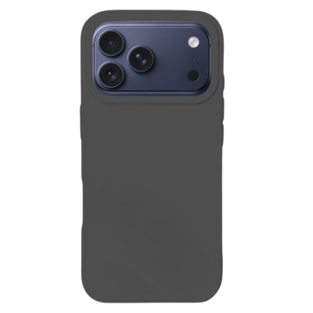 Θήκη Silky And Soft για Apple iPhone 17 Pro Max - Γκρι πίσω όψη