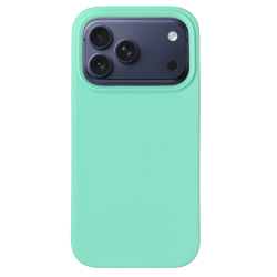 Θήκη Silky And Soft για Apple iPhone 17 Pro Max - Τιρκουάζ πίσω όψη