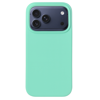 Θήκη Silky And Soft για Apple iPhone 17 Pro Max - Τιρκουάζ πίσω όψη