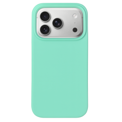 Θήκη Silky And Soft για Apple iPhone 17 Pro - Τιρκουάζ πίσω όψη