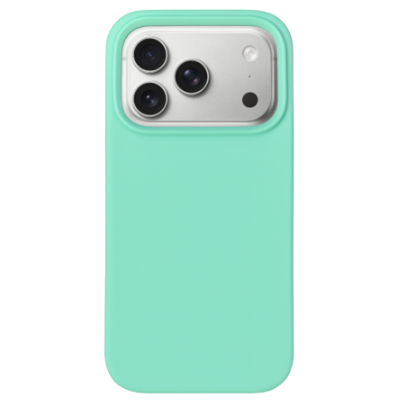 Θήκη Silky And Soft για Apple iPhone 17 Pro - Τιρκουάζ πίσω όψη