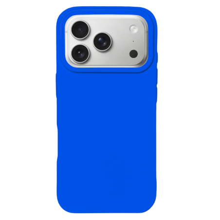 Θήκη Silky And Soft για Apple iPhone 17 Pro - Μπλε πίσω όψη