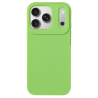 Θήκη σιλικόνης TPU Ultra Slim 0.3mm Soft Mat για Apple iPhone 17 Pro - Λαχανί