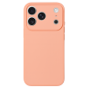 Θήκη σιλικόνης TPU Ultra Slim 0.3mm Soft Mat για Apple iPhone 17 Pro - Σομόν